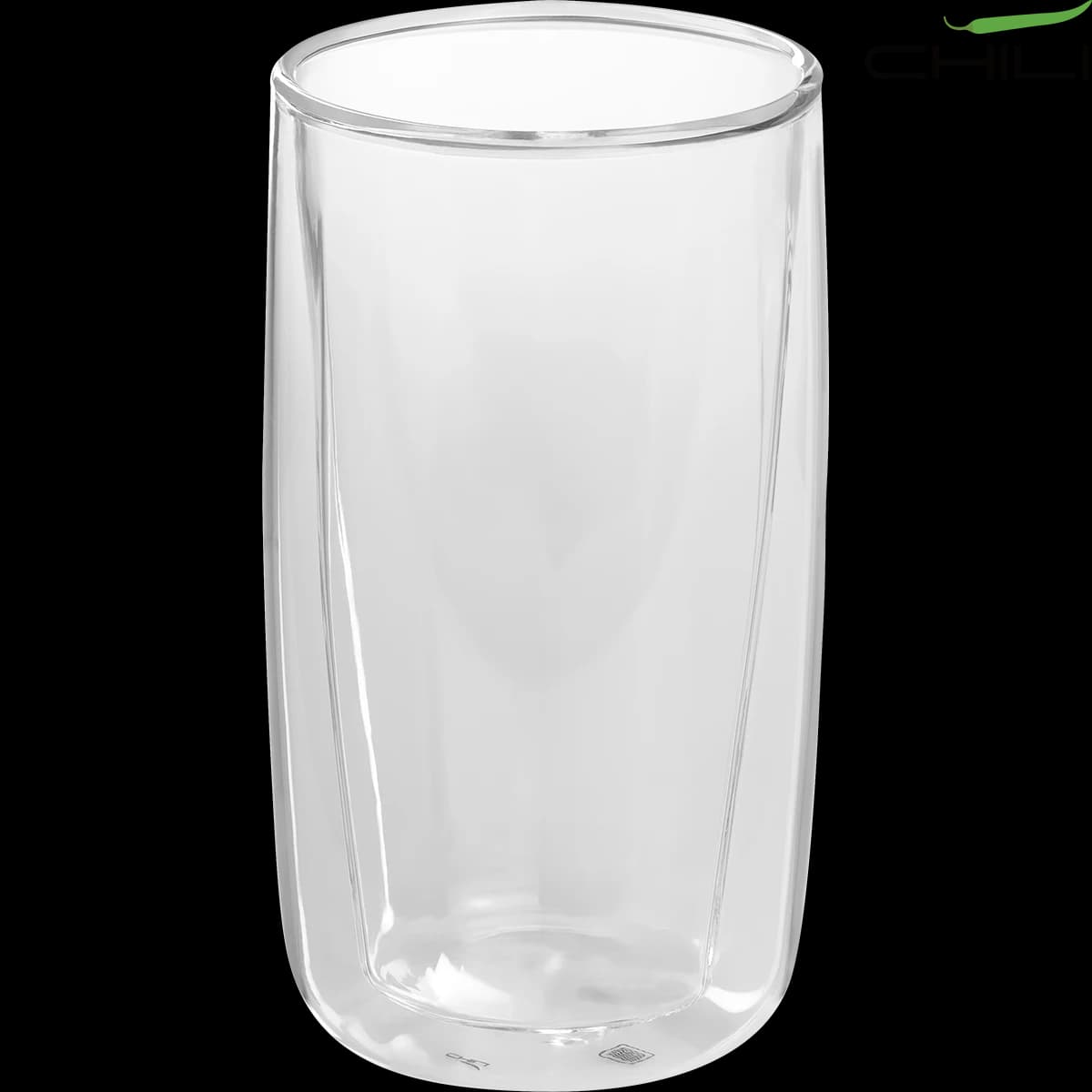 Chilli Calypso Double Wall Drinking Glass (330ml)