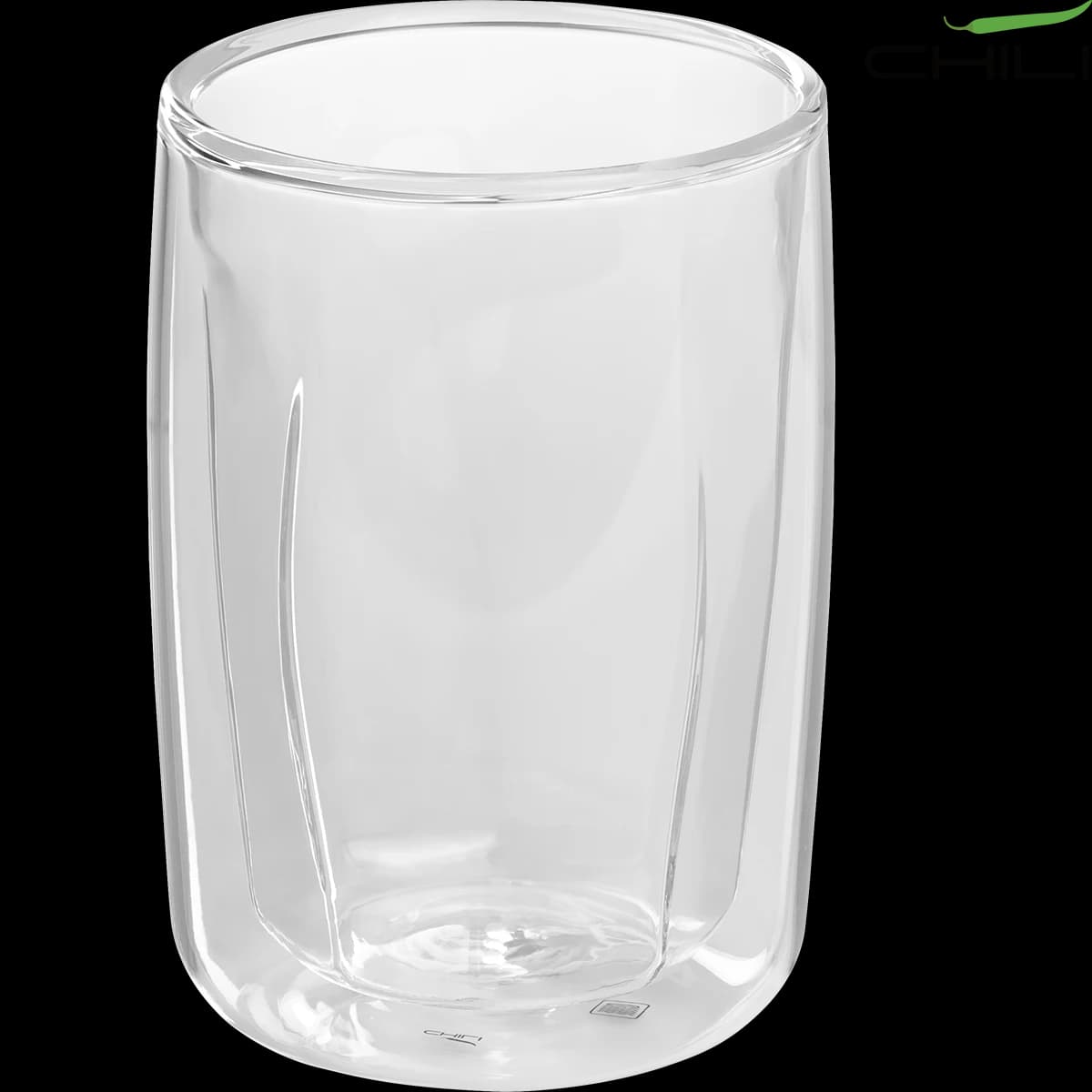 Chilli Calypso Double Wall Drinking Glass (250ml)