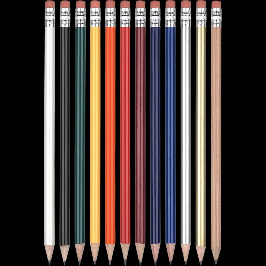 WP STANDARD WE - Silver Ferrule & Pink Eraser