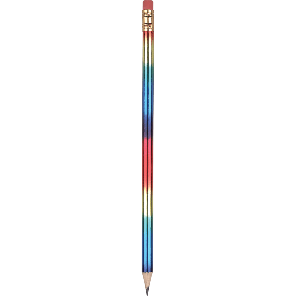 WP RAINBOW Pencil - Gold Ferrule, Pink Eraser