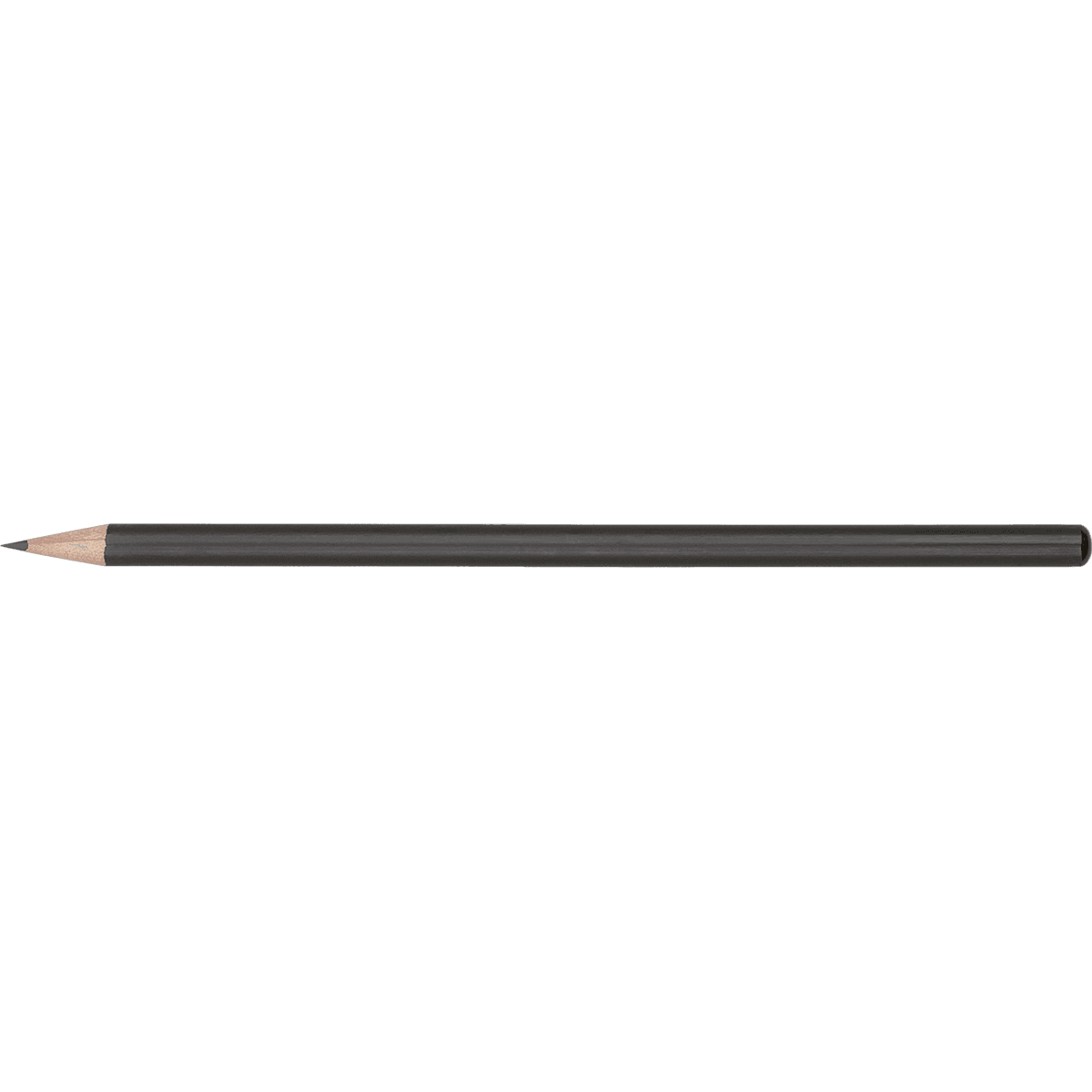 WP SHADOW NE - No Eraser, Barrel (Round Matt Black)