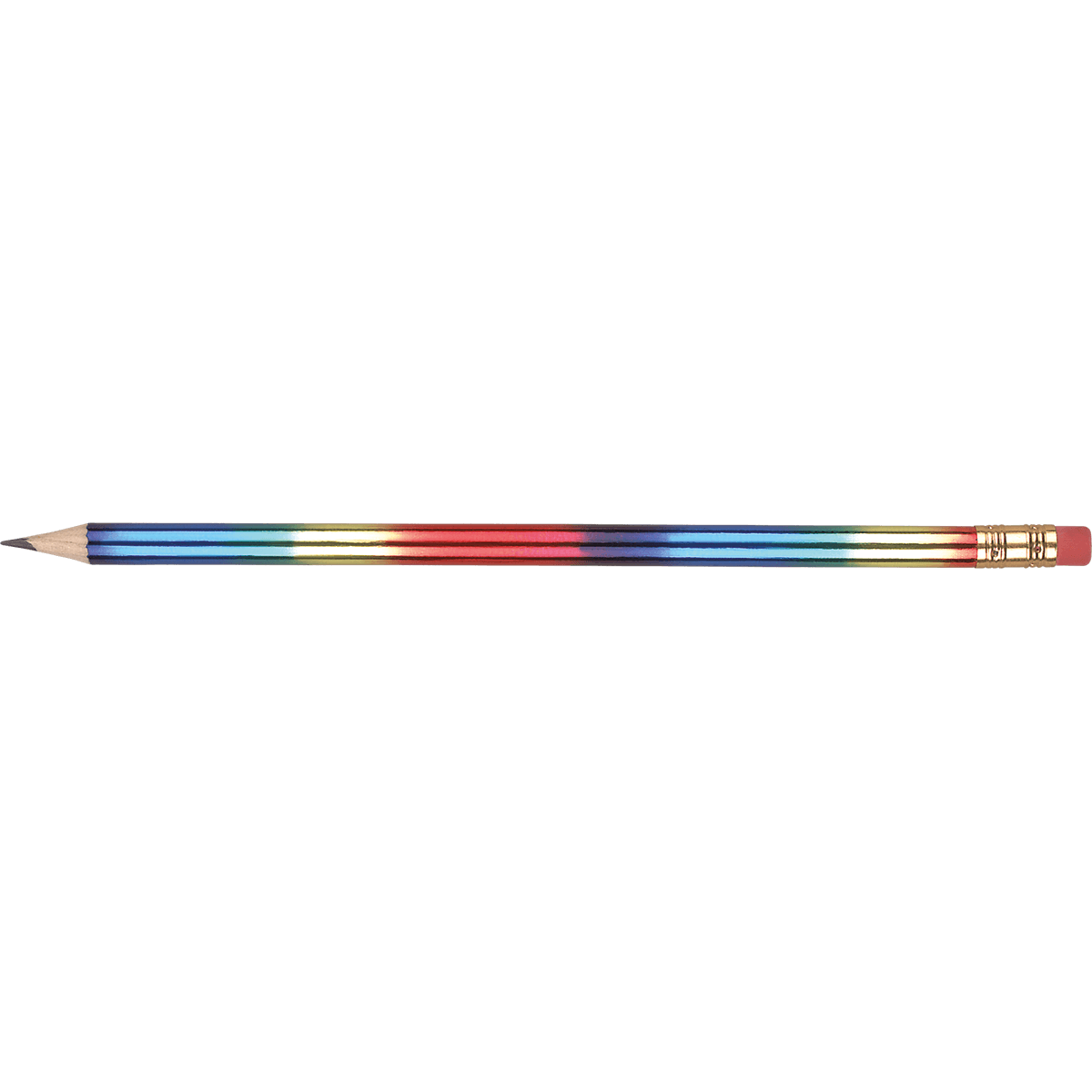 WP RAINBOW Pencil - Gold Ferrule, Pink Eraser