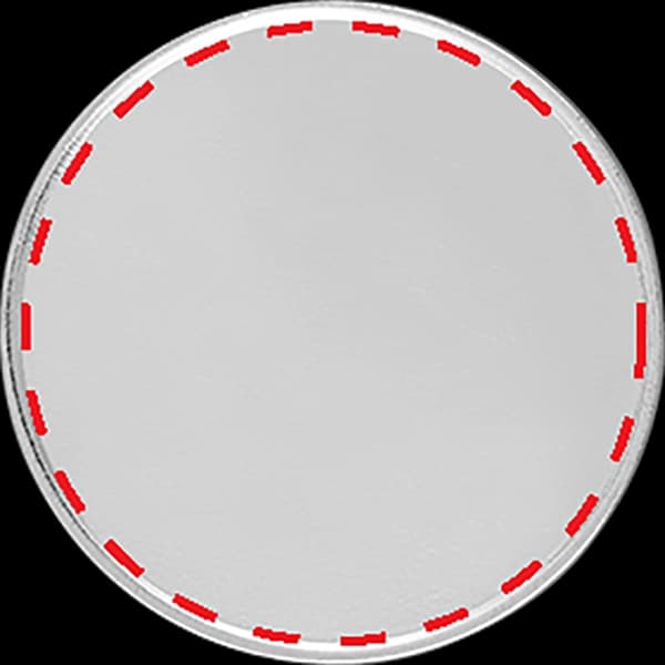 Chrome Golf Ball Marker